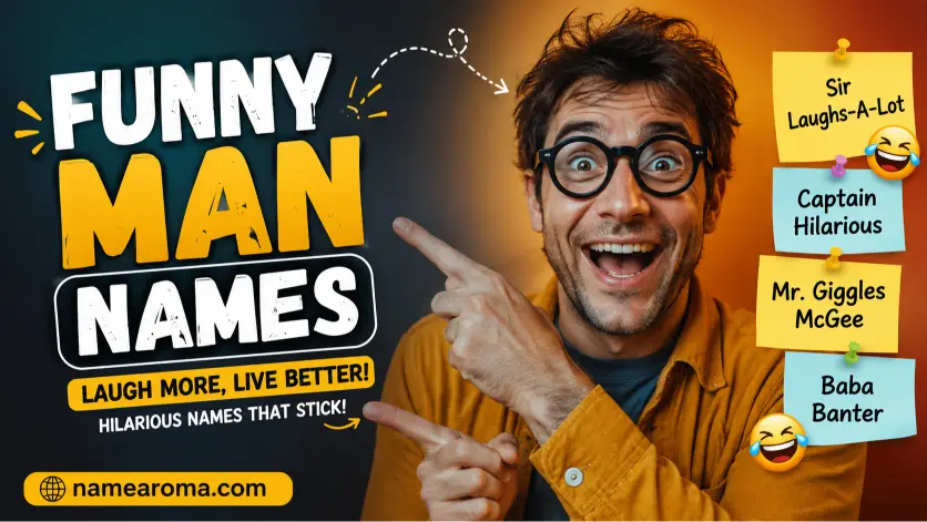 funny man names
