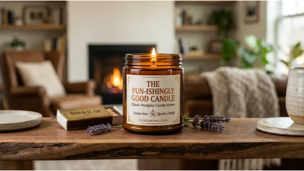 Classic Wordplay Candle Names