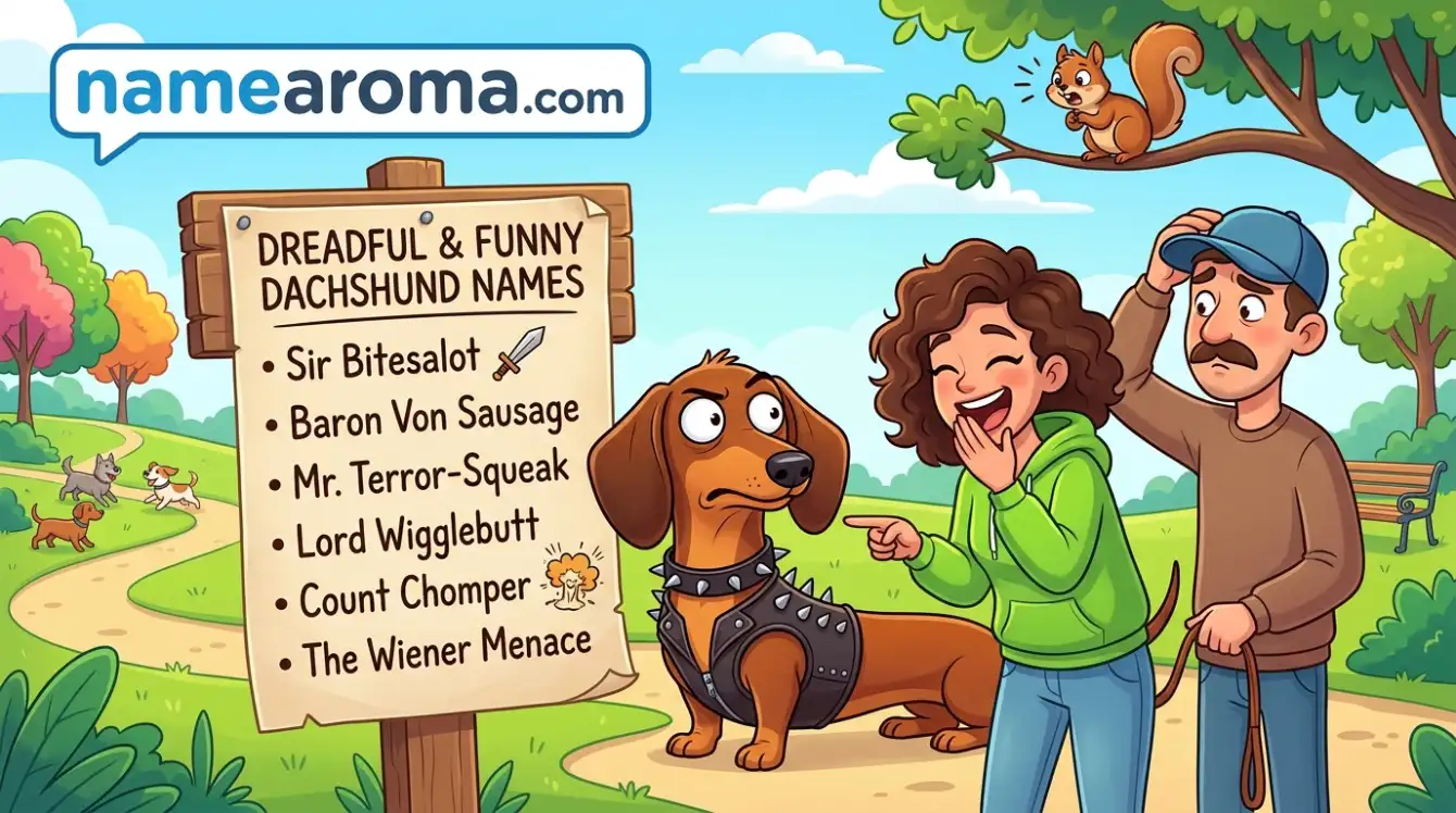 Dreadful Funny Dachshund Names