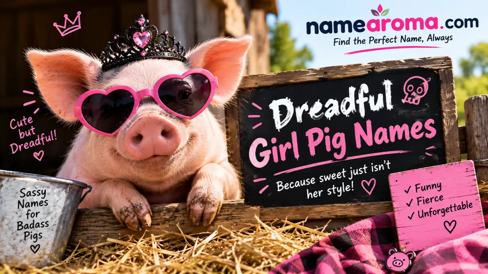 Dreadful Girl Pig Names