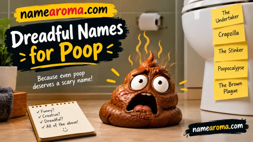 Dreadful Names for Poop