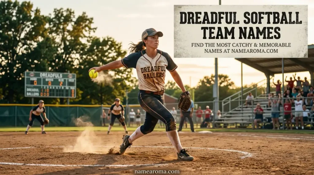 Dreadful Softball Team Names