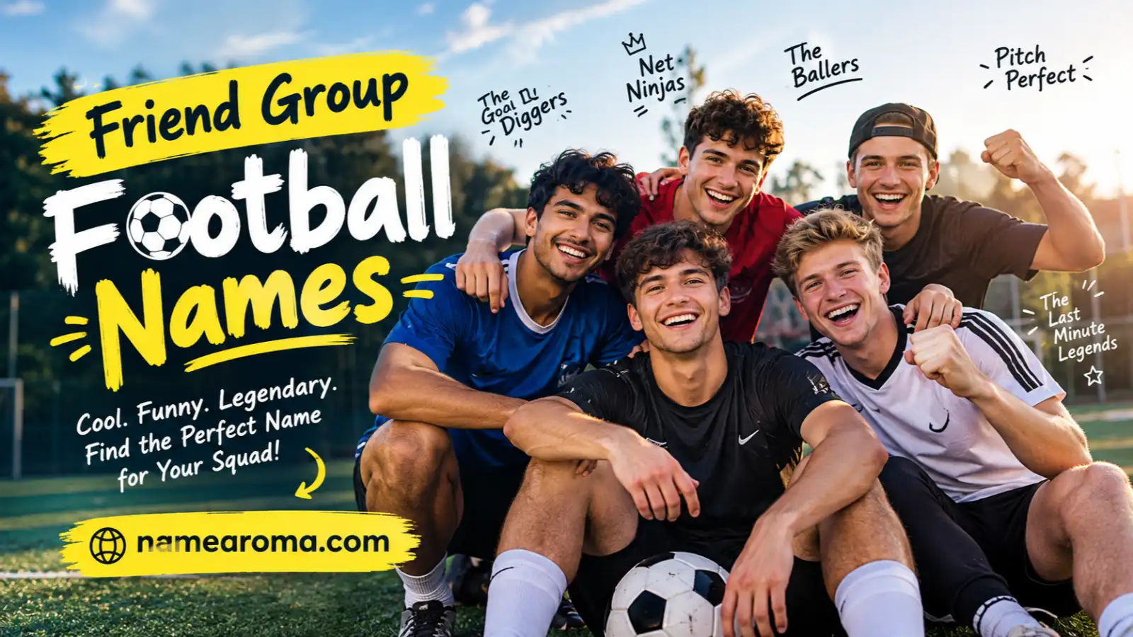 Friend Group Football Names