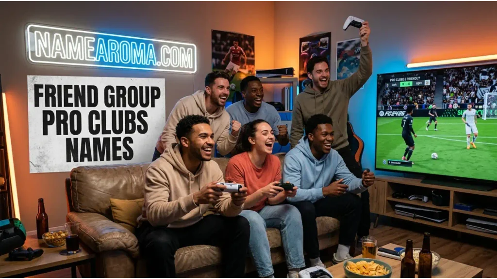 Friend Group Pro Clubs Names