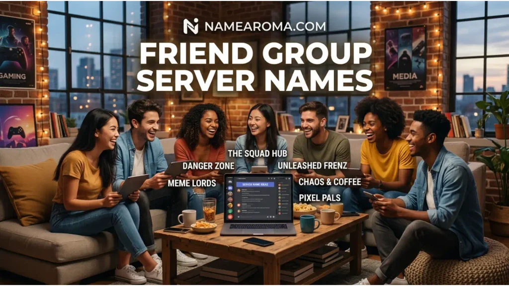 Friend Group Server Names