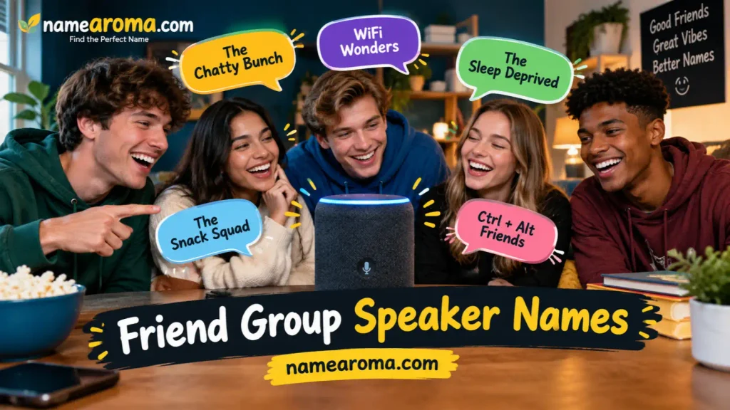 Friend Group Speaker Names