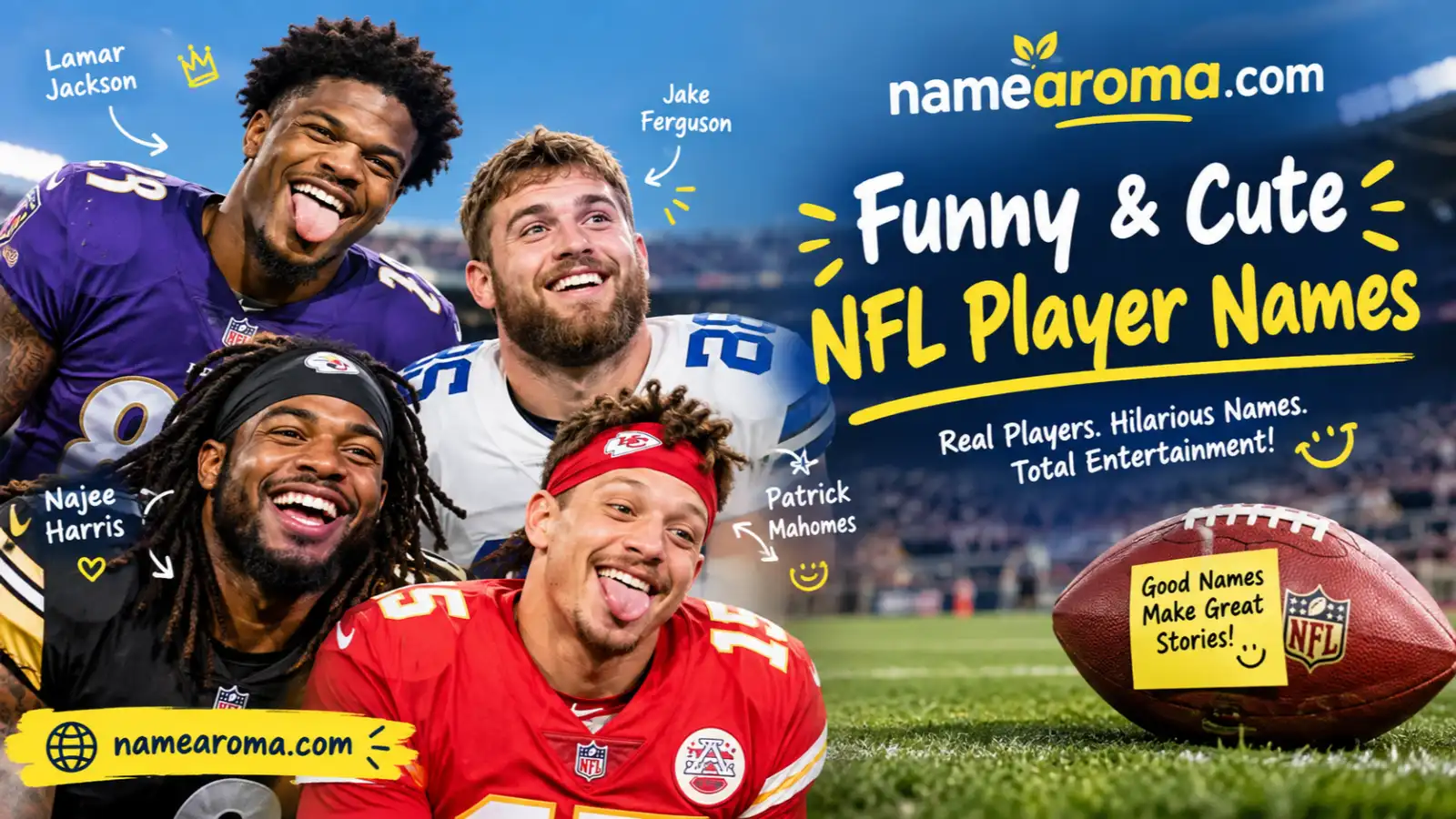 Funny & Cute NFL Player Names