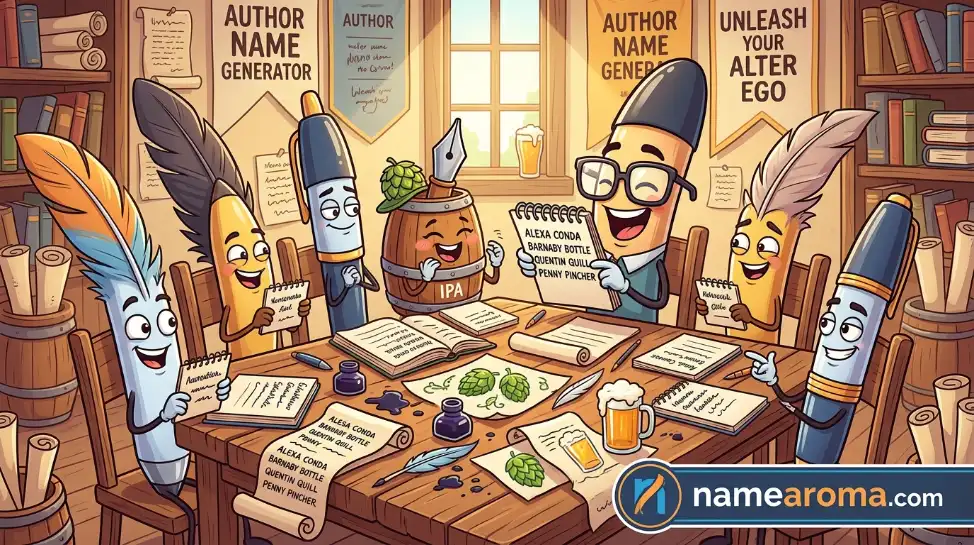 Funny & Cute Pen Names