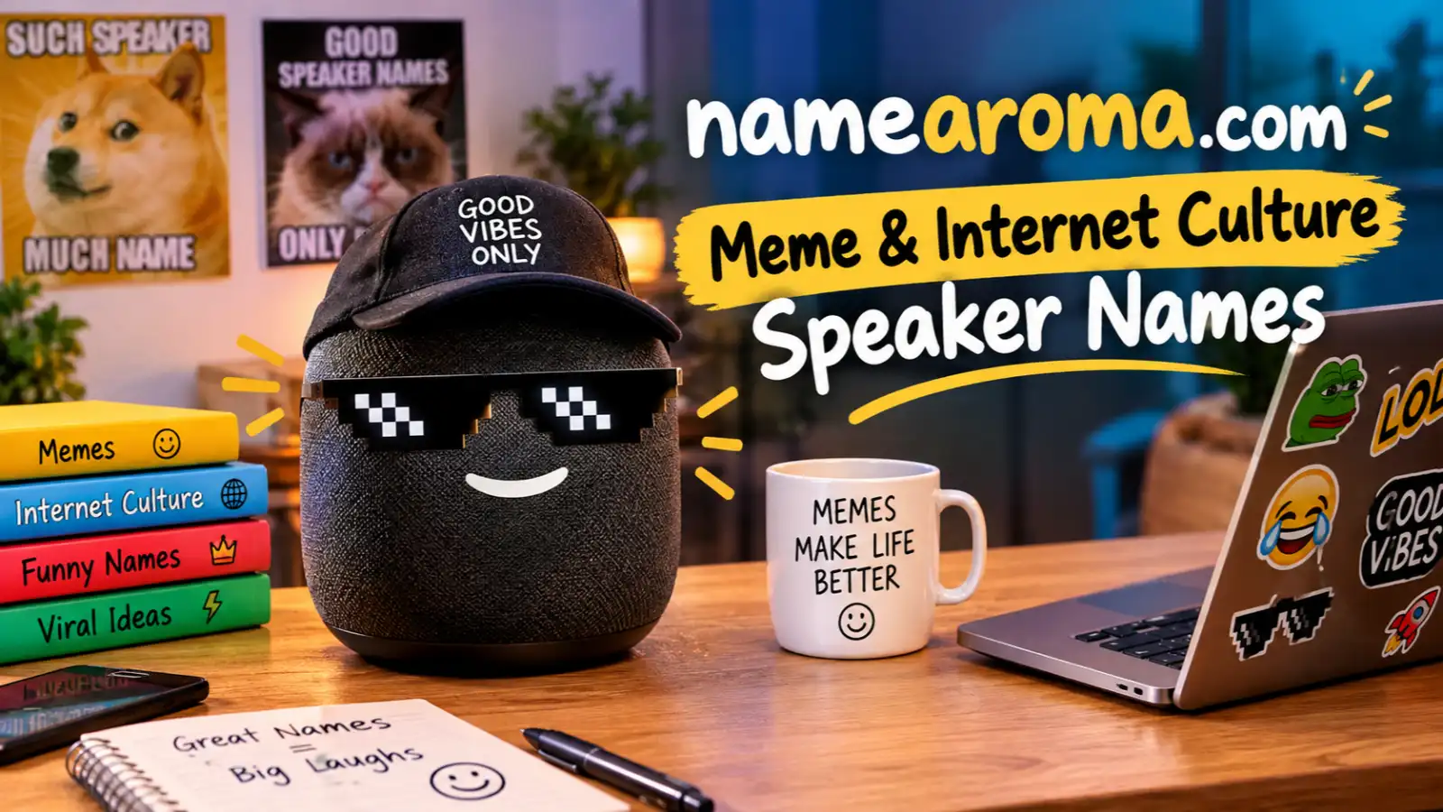 Meme & Internet Culture Speaker Names