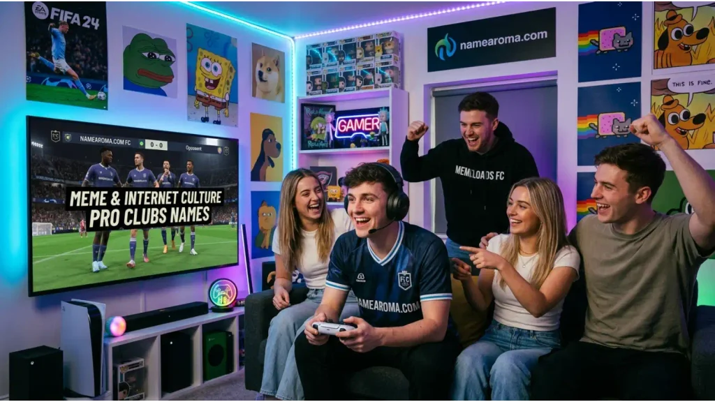 Meme & Internet Culture Pro Clubs Names