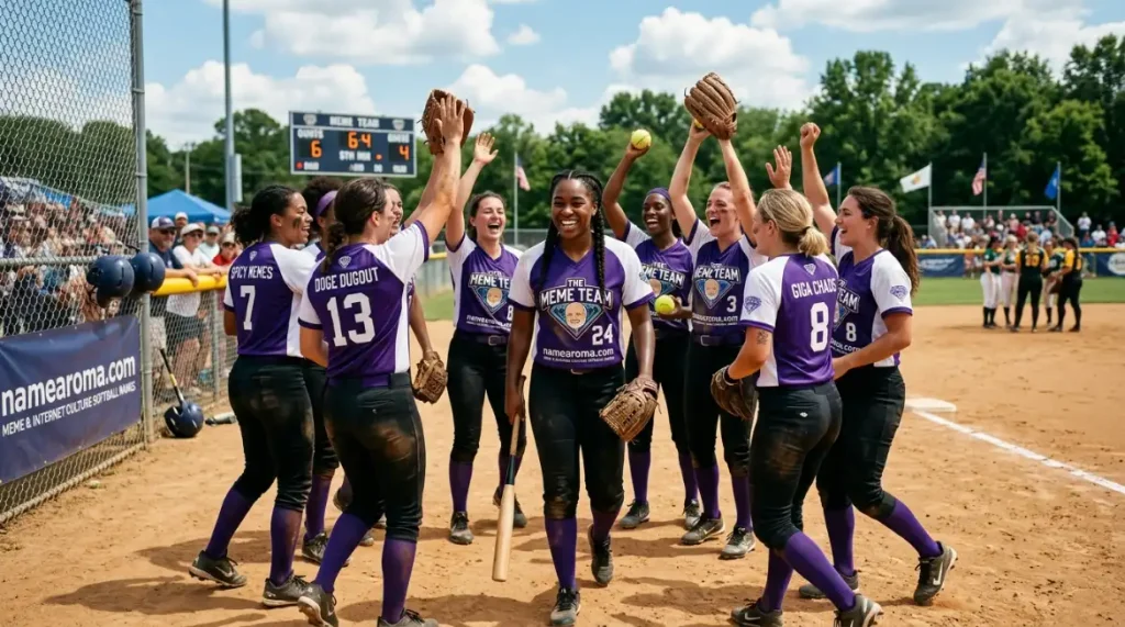 Meme & Internet Culture Softball Names