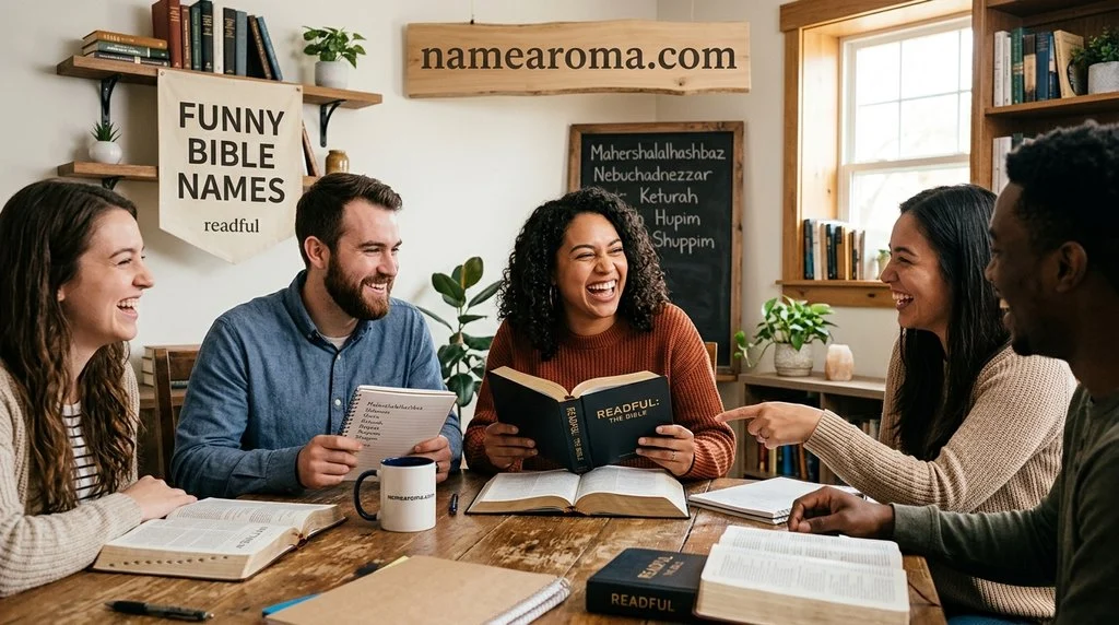 readful Funny Bible Names