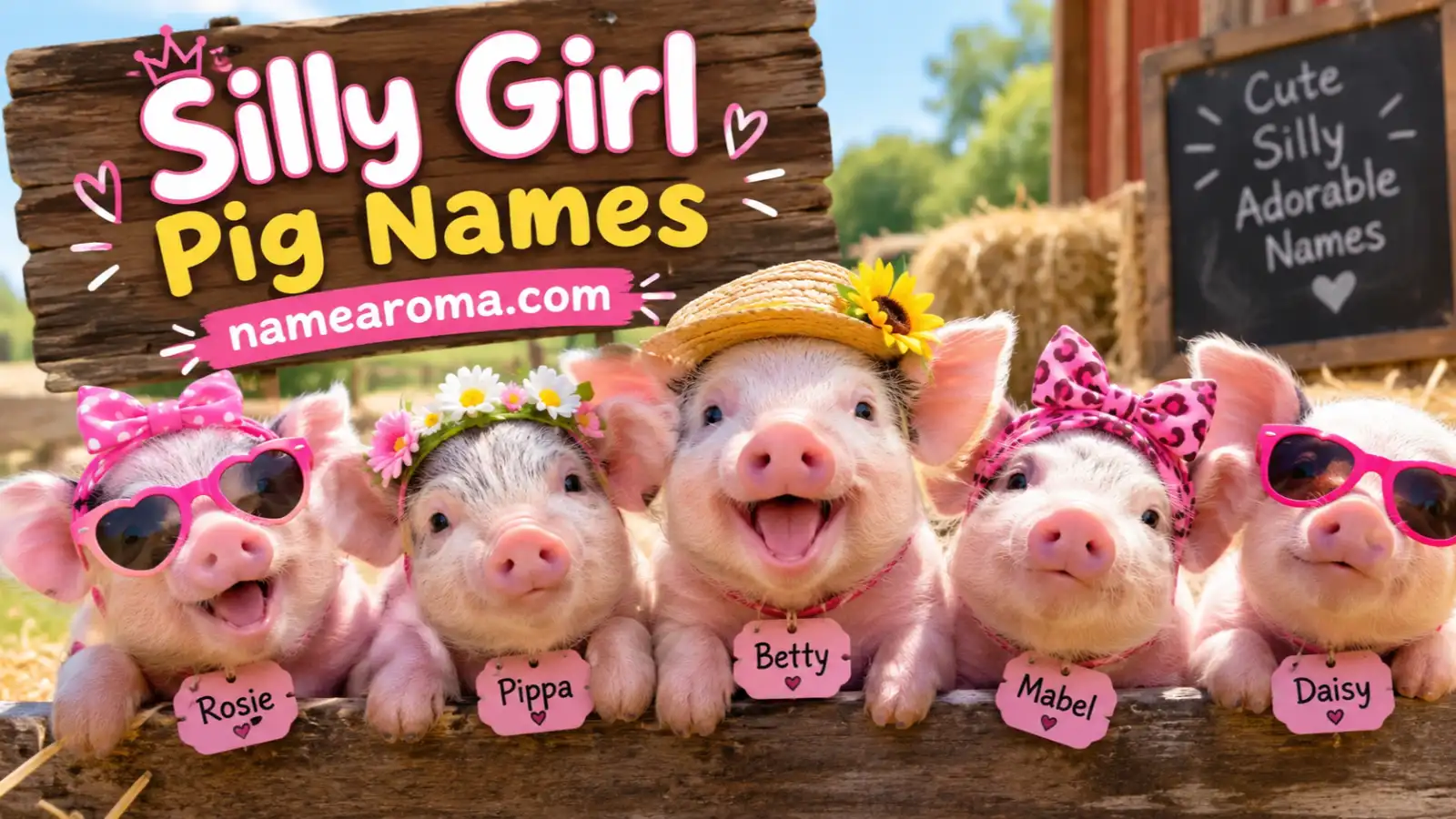 Silly Girl Pig Names