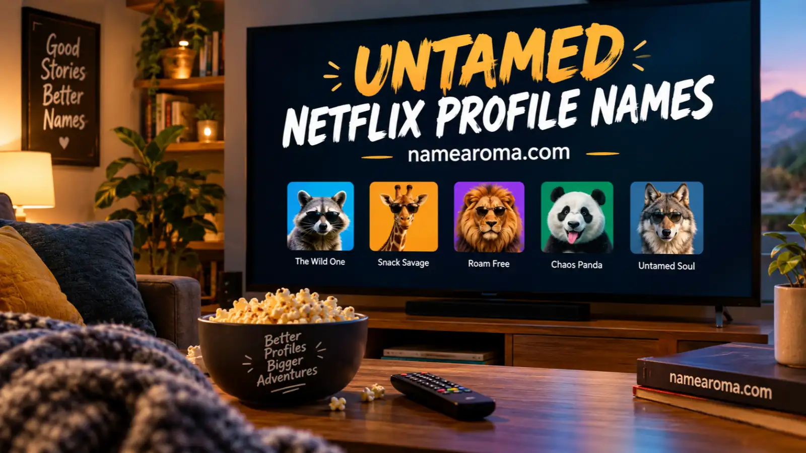 Untamed Netflix Profile Names