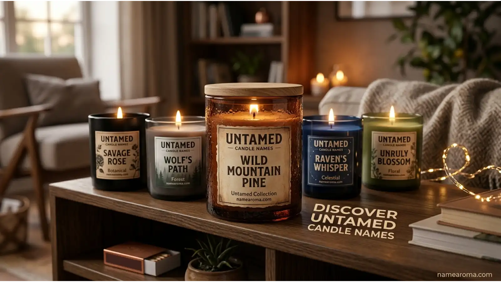 Utamed Candle Names