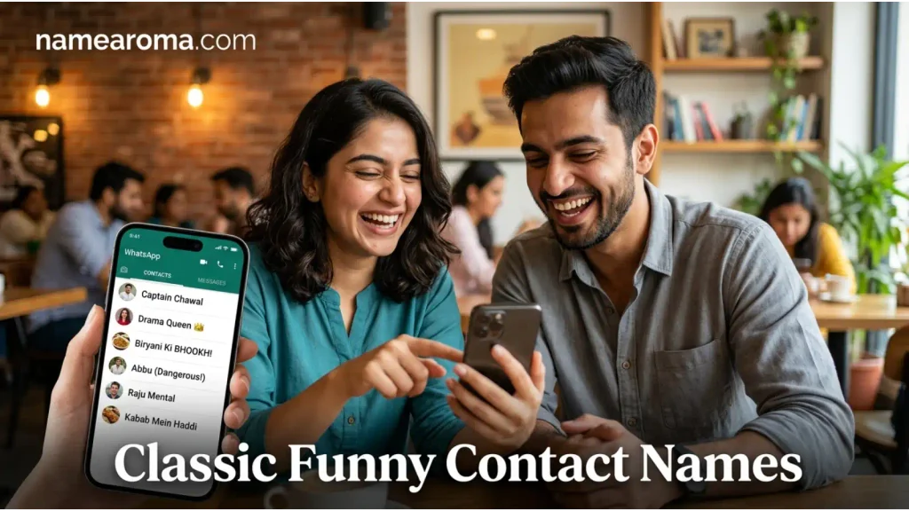 Classic Funny Contact Names