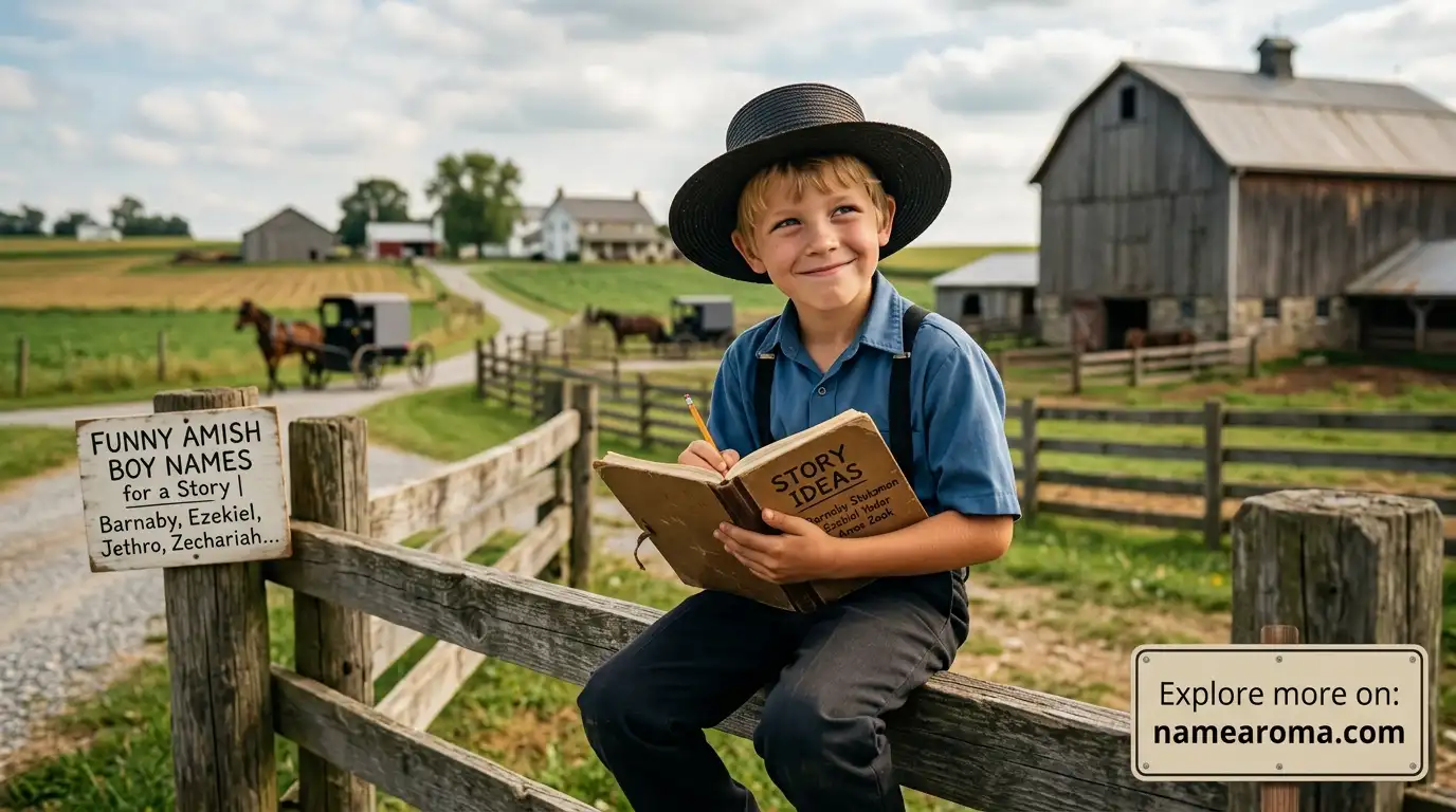 Funny Amish Boy Names for a Story