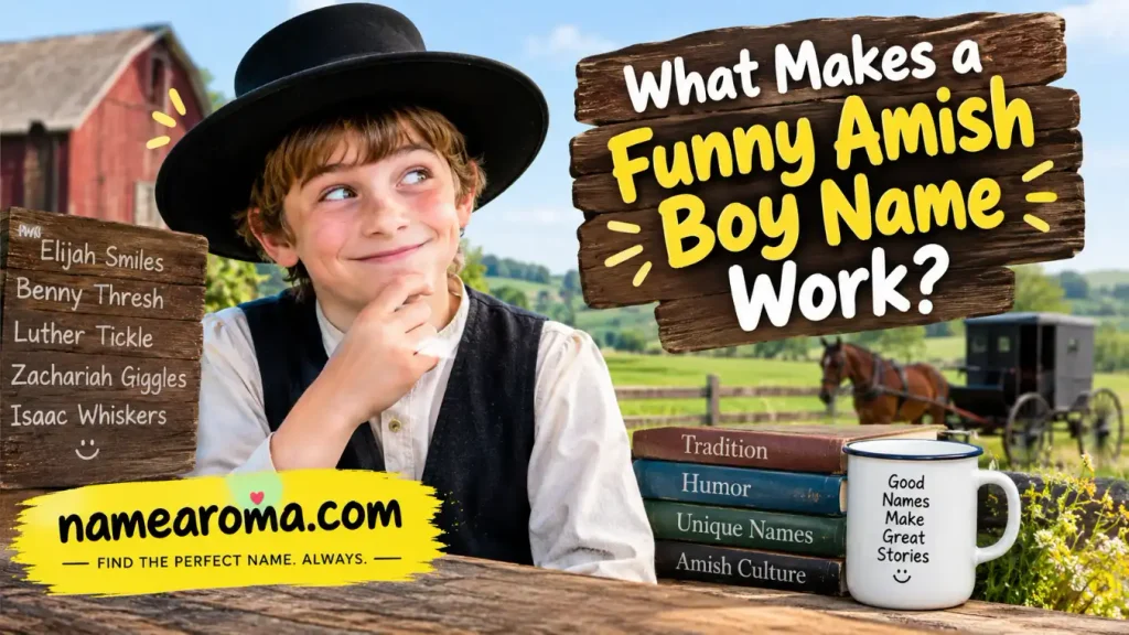 What Makes a Funny Amish Boy Name Work